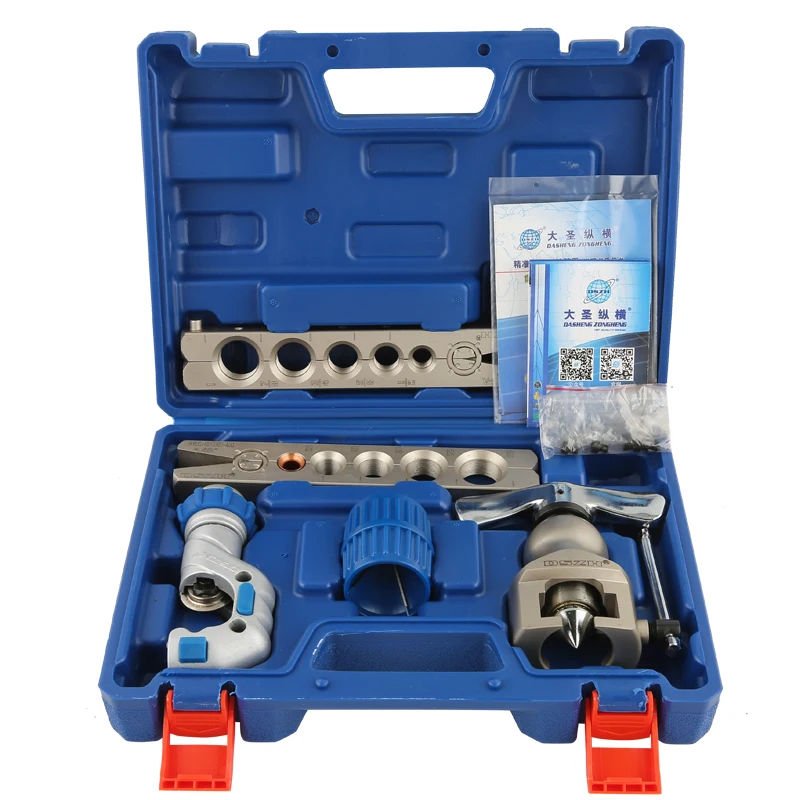 Expander Wk-805Ft Copper Pipe Reamer, Flaring Bell, Servicing Eccentric Tube Expander copper pipe expander set dszh st r806ft l air conditioner metric reamer flare tool pipe flaring tool set tube expander tools