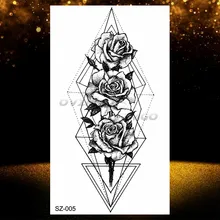  OMMGO Love Sexy Girl Temporary Tattoos Sticker Body Part Fake Tattoo Cosplay Custom Tatoos For Women Men Body Art Arm Waterproof 