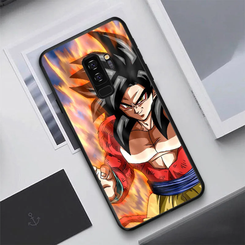 Hot Dragon Ball Super Son Goku black soft TPU phone cases for Samsung Galaxy S10 S10PLUS S7Edge S8 S9 Plus note 8 A750
