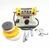 110V/220V 350W Stone Polishing Machine DIY Woodworking Jade Jewelry Dental Bench Lathe Machine Grinding Machine Sanding Tools 2