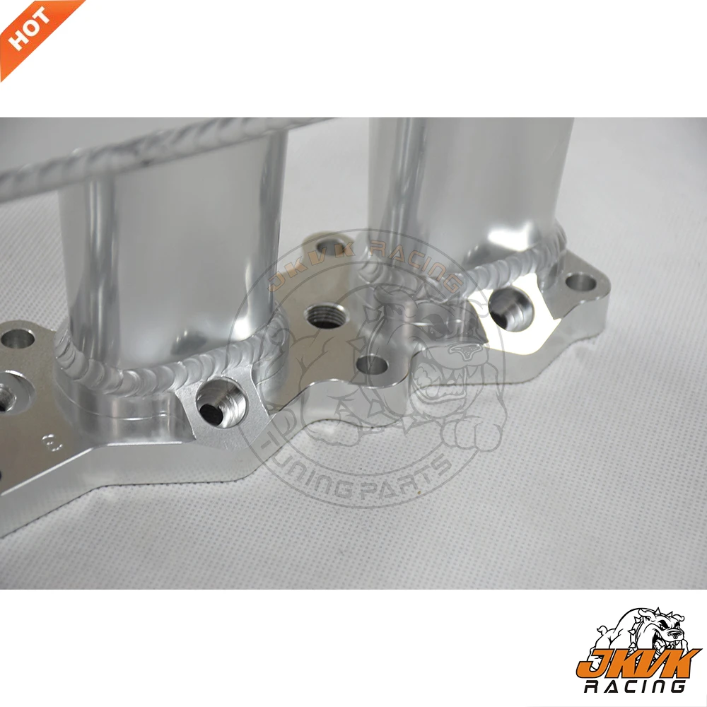 JKVK гоночный заготовка впускной коллектор для RB26 RB26det R32 R33 R34 SKY line GT-R впускной коллектор наборы с 90 мм дроссельной заслонки