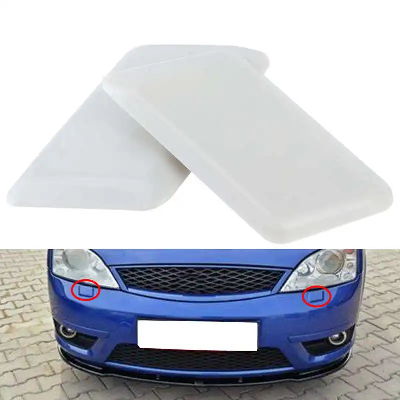 1 Pair Car Front Right Left Headlight Washer Nozzle Jet Cover Cap Set 1301040 1301038 Fit for FORD MONDEO MK3 III 2000-2007 2
