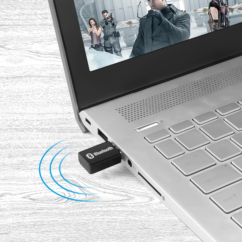 Kebidumei Портативный USB bluetooth 5,0 аудио передатчик беспроводной стерео аудио адаптер BT5.0 передатчик для ПК