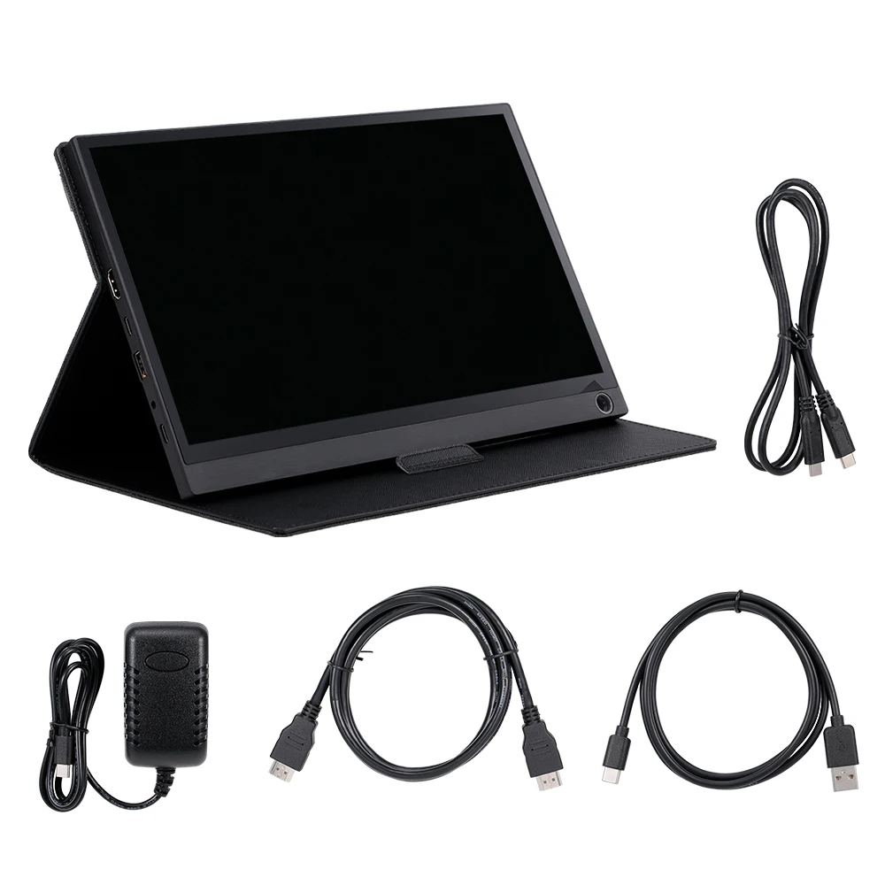  Arealer Touch Screen Portable Monitor 12.5'' LED Monitor HD 1080P Expansion Screen Portable Monitor