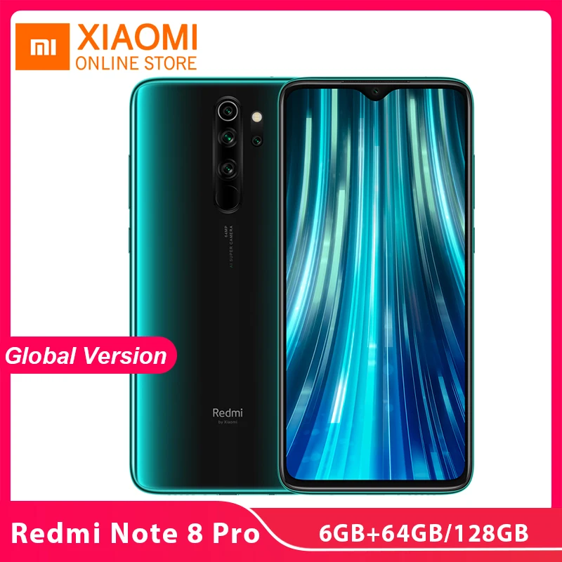 Xiaomi Redmi Note 8 Pro смартфон с процессором Helio G90T ОЗУ 6 ГБ ПЗУ 64 128 ГБ|Смартфоны| |