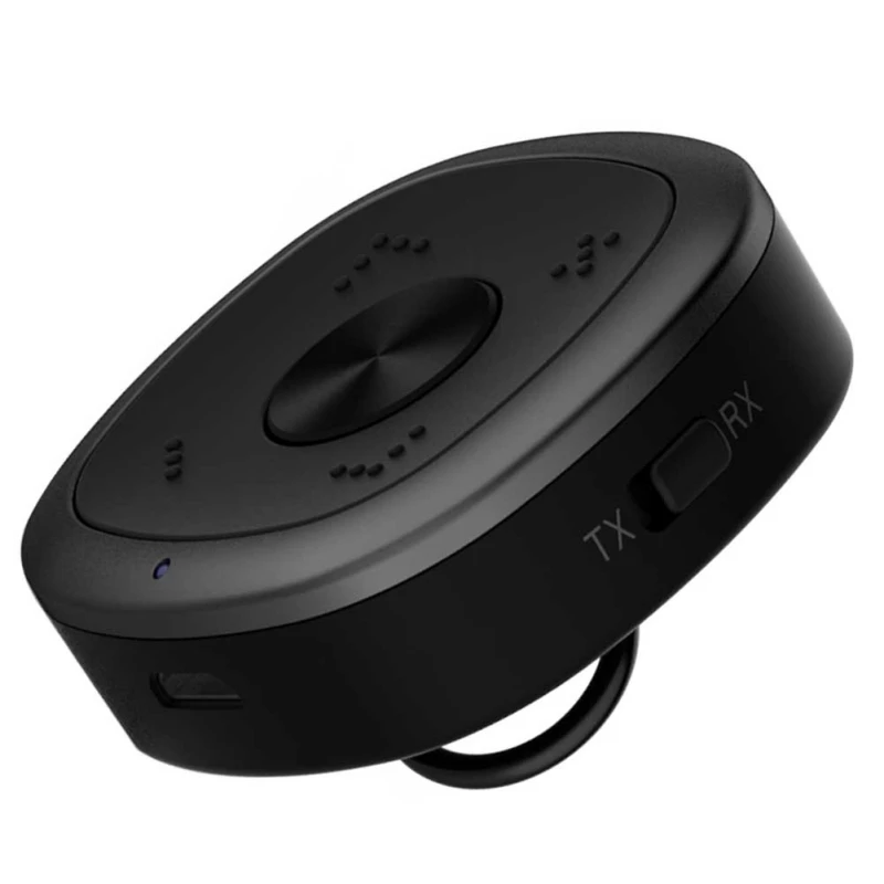Bluetooth 5,0 передатчик приемник аудио адаптер большой диапазон портативный с AptX HD аудио и низкая задержка для ТВ ноутбук наушники