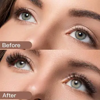 

14 Pairs Natural 3D False Eyelashes Fake Lashes Makeup Mink Makeup Eye Lashes Eyelashes Mink Kit Extension X8D1