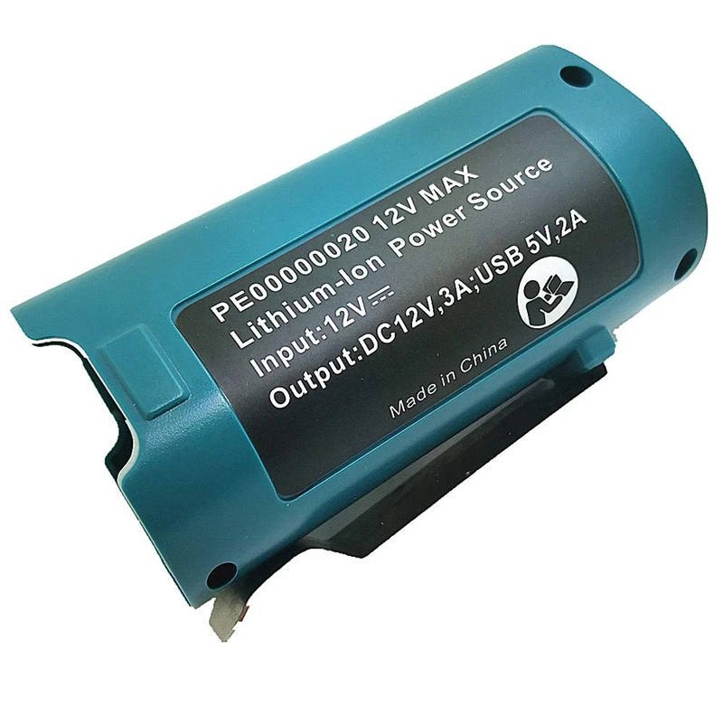 Usb источник питания для Makita Pe00000020 с подогревом куртки зарядное устройство адаптер конвертер 10,8 В/12 В литий-ионный Bl1013 Bl1014