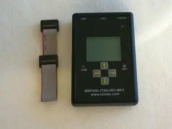 

MSP430 Handheld Opto-Isolated JTAG Programmer/Debugger, USB, LCD