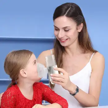 

Ultrasonic Handheld Portable Nebulizer Microgrid Screening Out Fog Fine Particles Low Noise And Mute 1 Pcs