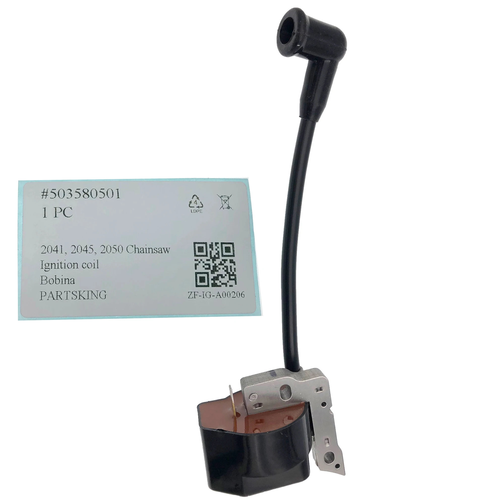 Катушка зажигания 503580501 для бензопилы Jonsered 2050 2045 2041 ZF IG A00206|Катушка зажигания| |