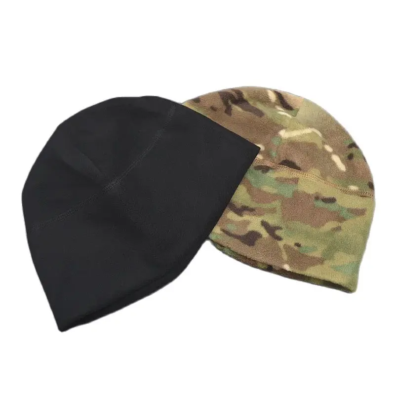 

Winter Tactical Fleece Hat Helmet Brimless Soft And Comfortable Cold Proof Hat