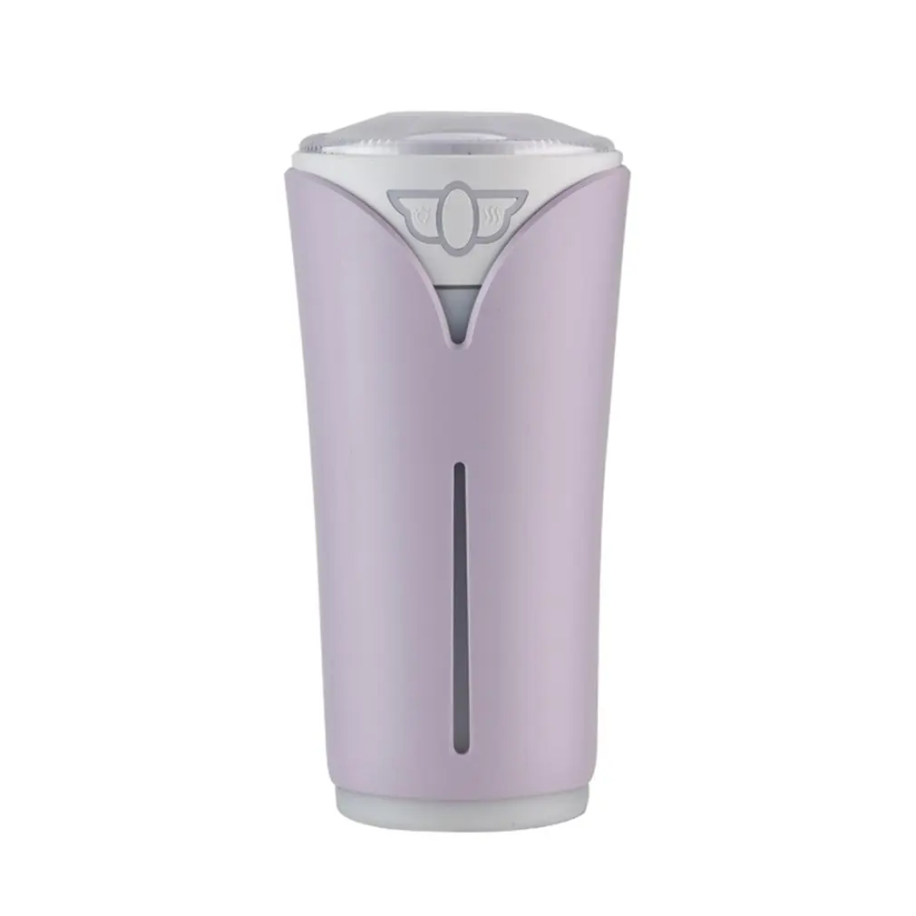 

280ML USB Charging Portable Cool Mist Air Humidifier Cup with Noiseless Essential Oil Aroma Diffuser Purier Colorful LED Light