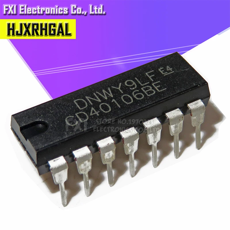 10 шт. CD40106BE CD40106 DIP14 DIP новый оригинальный|shipping free| |