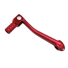 CNC рычаг переключения передач для 50 70 110 160cc Dirt Pit Bike красный+ серебристый