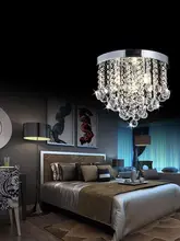  Modern Round Crystal Ball Ceiling Lights LED Aisle Lamp Bedroom Living Room Deco Lustres Warm White Indoor Fixture 