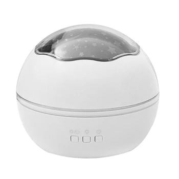 

Rotating Ceiling Starry Night Lamp Projector Changing Colors LED Light Bedroom Decor Creative Design Party Supply