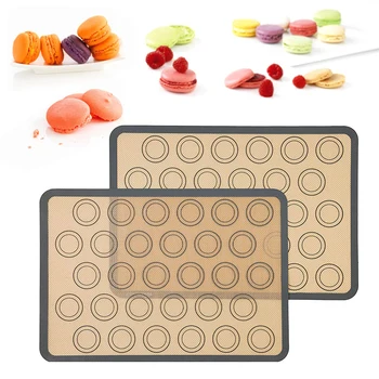 

Perforated Silicone Baking Mat Non-Stick Oven Sheet Liner Tool For Cookie /Bread/ Macaroon/Biscuit Kitchen Bakeware Accessories