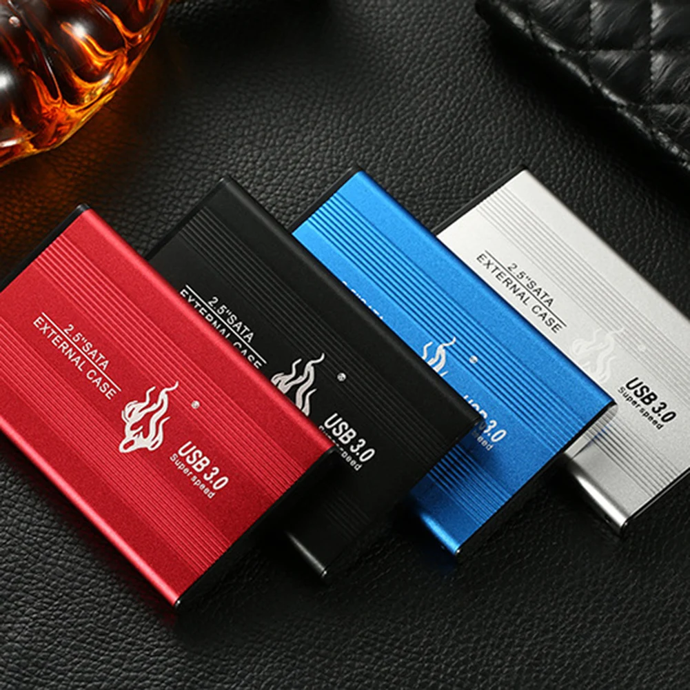Алюминиевый корпус 500 Гб/1 ТБ/2 ТБ 2,5 дюйма USB 3,0 SATA внешний HDD мобильный жесткий диск для ПК планшет/ноутбук/настольный компьютер