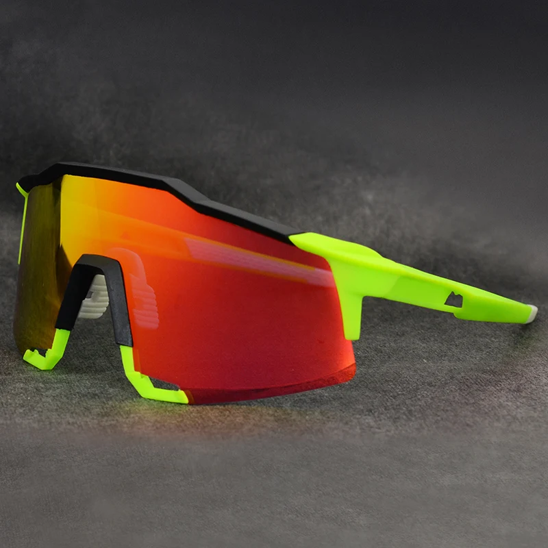 SpeedCraft SL Speedtrap брендовые базовые спортивные велосипедные солнцезащитные очки Gafas ciclismo велосипедные очки 3 линзы UV400 - Цвет: 07