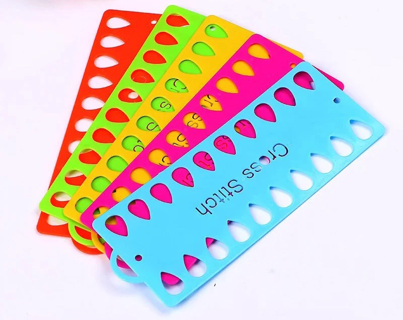 

5 PCS Floss Organizer Embroidery Thread Card Thread Holder Cross Stitch Storage Item for Sewing Knitting Needlework