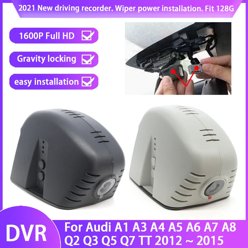 

New! Plug and play Car DVR Video Recorder Dash Cam Camera For Audi A1 A3 A4 A5 A6 A7 A8 Q2 Q3 Q5 Q7 TT 2012 ~ 2015 Full hd 1600P