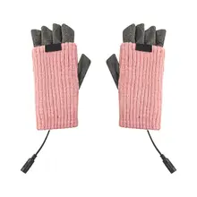 

Half-finger Knitted Fabric Tear-resistant Winter Warm Gloves for Exercise