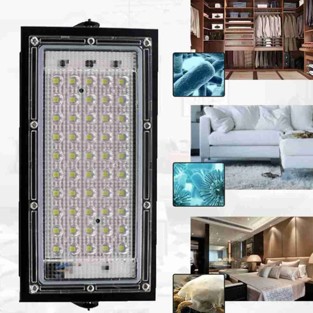 50W Led Ultraviolet Germicidal Disinfection Light UVC Lamp Spotlight 110V 220V Outdoor Garden Wall lamp Sterilization Flood Lamp 3