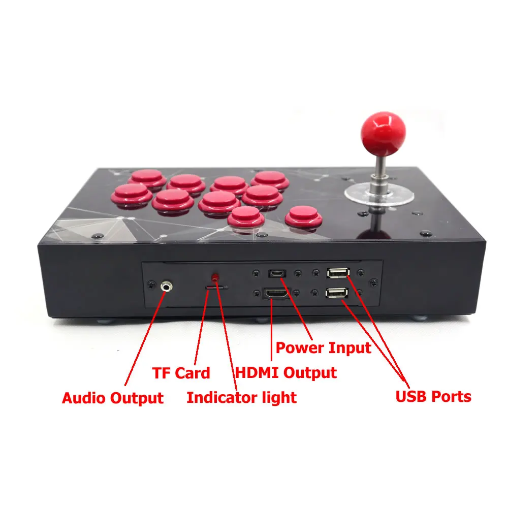 Оригинальная аркадная игровая консоль Raspberry Pi 3 Model B в стиле ретро джойстик Боевая
