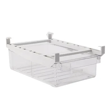 

Refrigerator Egg Storage Box Drawer Type Fridge Organizer Fridge Shelf Holder Kitchen Organizer Space Saver Stackable FPing