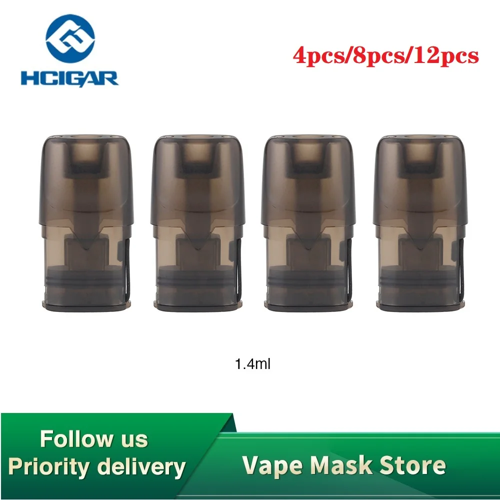 100% оригинал Hcigar аксо операционной системой Pod картридж 1 4 мл шт./упак. с 1.8ohm