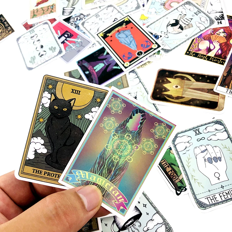 50 шт. Fate Game Tarot наклейка Скрапбукинг для игрушек СКЕЙТБОРД гитара багаж чемодан мотоцикл ноутбук компьютер