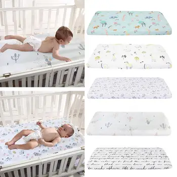 

Newborn Cotton Crib Fitted Sheet Soft Breathable Baby Bed Mattress Cover Baby Bedding Sheet Sleeping Props for Baby Care