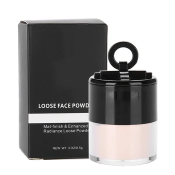 

Face Skin Translucent Loose Powder Oil Control Whitening Makeup Cosmetic Long Lasting Tender Charming Brighten Loose Powder