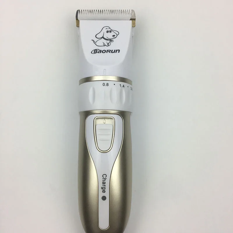 

Машинка для стрижки домашних животных BAORUN, профессиональный триммер для собак с керамическими лезвиями, перезаряжаемая, 4 Com