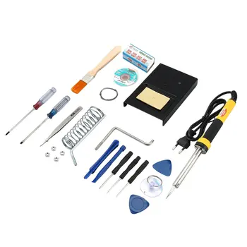 

60W Electric Soldering Iron Solder Station Kit For Circuit Board Computer Mobile Phone Repair Soldering Iron Tool Kit