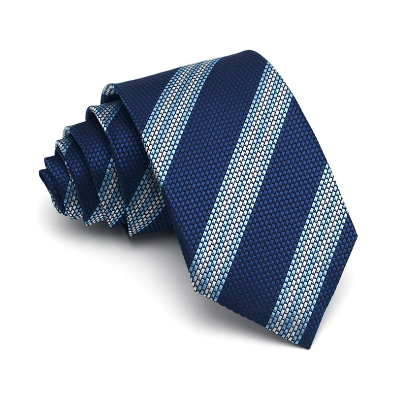 

Men's Tie 2021 Brand New Fashion Casual 7CM Neck Tie For Men Busienss Dress Suit Necktie High Quality Gentlemen Cravat Gift Box