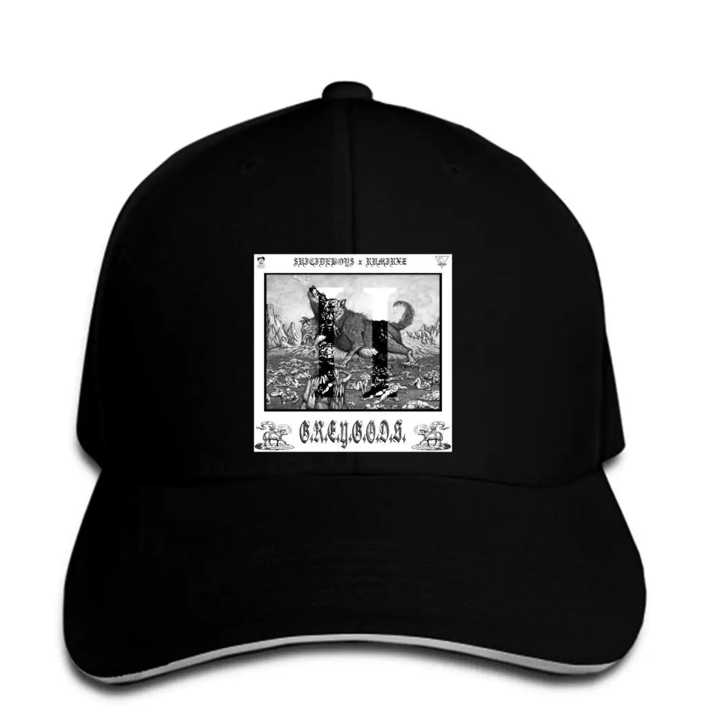X RAMIREZ серая боги черная G59 черная американская бейсболка