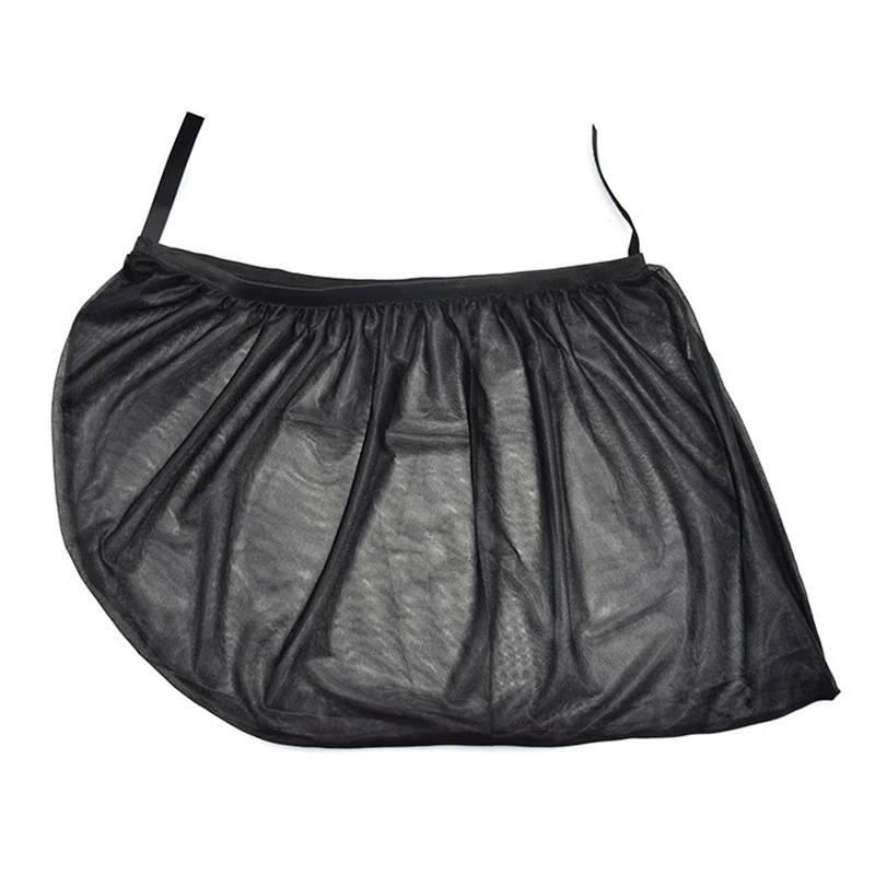 

2Pcs/set Adjustable Auto Car Side Rear Window Sun Shade Black Mesh Car Cover Visor Shield Sunshade 120*55cm UV Protection