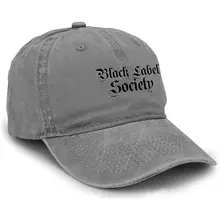 Черная этикетка society Регулируемая унисекс Женская Мужская джинсовая кепка бейсболка винтажная Солнцезащитная глубокая Хизер