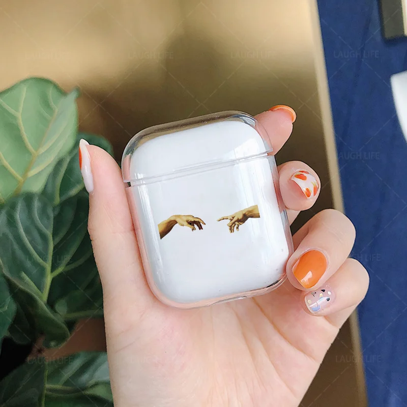 Чехол для телефона с абстрактным рисунком для Apple Airpods 2/1, чехол с милым мультяшным рисунком, мягкий чехол для наушников Airpod, чехол для air pods