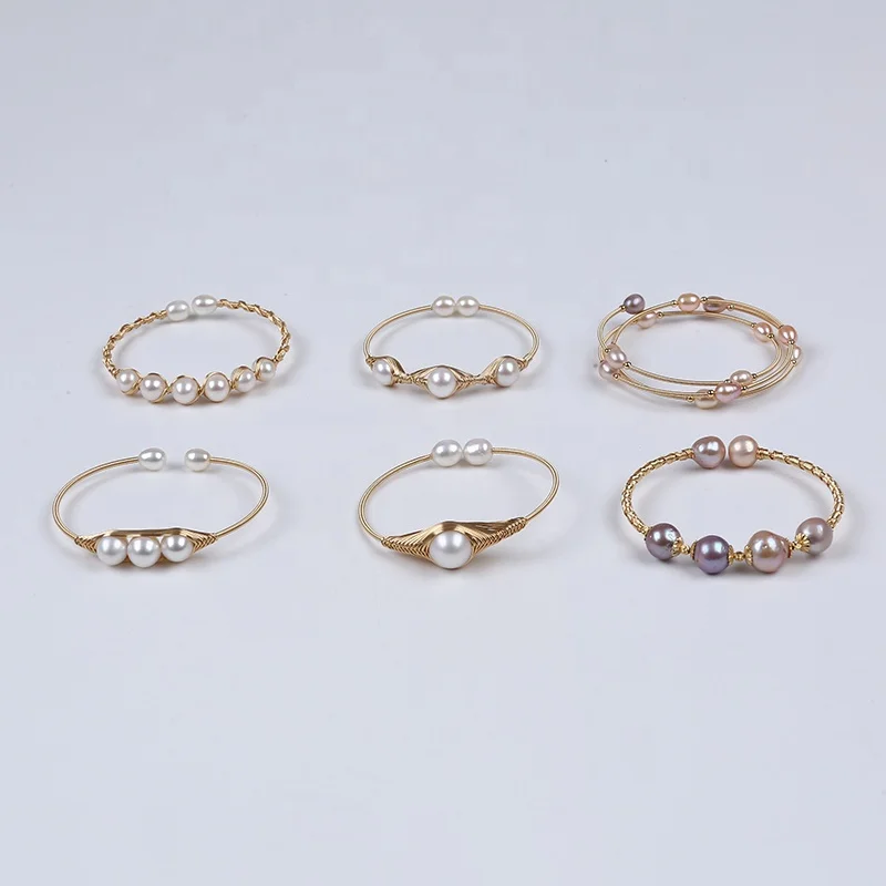 Freshwater Pearl Beaded Bracelet for Women