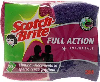 

20 x SCOTCH BRITE Spugna Full Action Universale 2 Pezzi