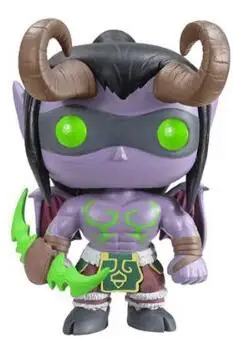 Funko Pop WOW ILLIDAN& ARTHAS& SYLVANAS виниловые фигурки коллекция игрушек - Цвет: ILLIDAN no box