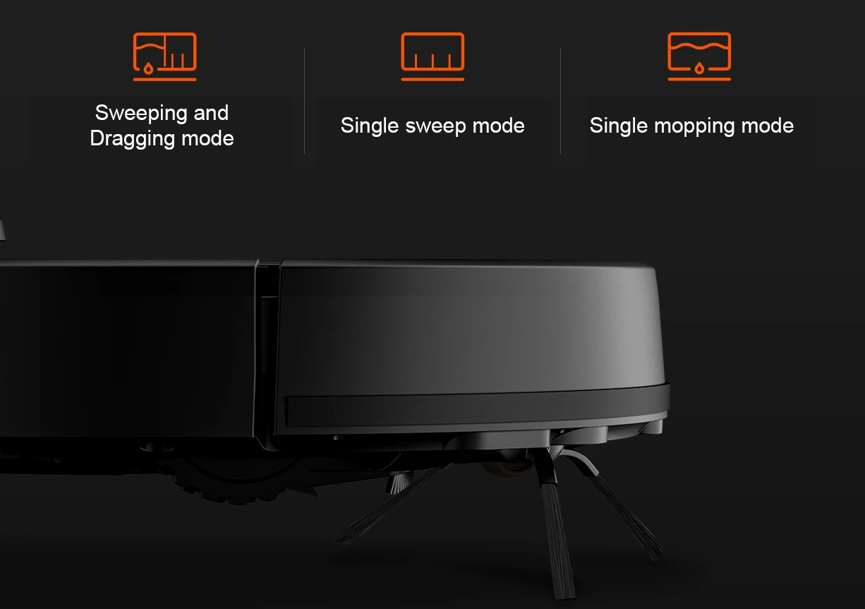 Оригинальный робот пылесос Xiaomi Mijia STYJ02YM 2 в 1 Mi Aspirateur 2100pa Wifi Smart planed Clean Home|Пылесосы| |
