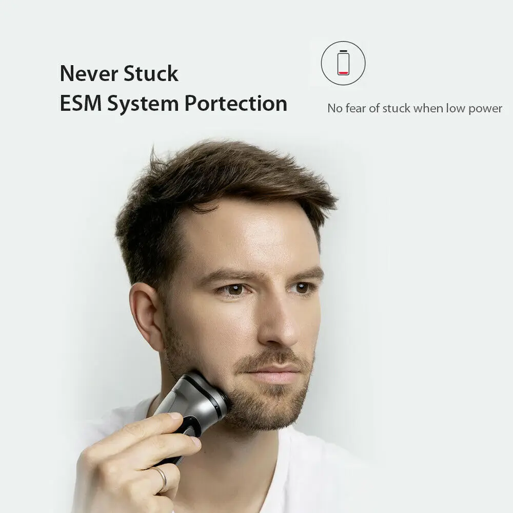 SPZ usb зарядка 3D электробритва для мужчин для бритья бороды умный контроль Блокировка защита перезаряжаемый от Xiaomi Youpin
