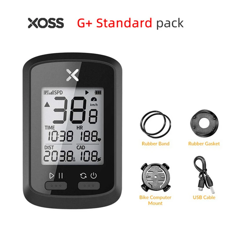Xoss велосипед компьютер G+ беспроводной GPS Спидометр Водонепроницаемый дорожный велосипед Mtb велосипед Bluetooth Ant+ с каденсом велокомпьютеры