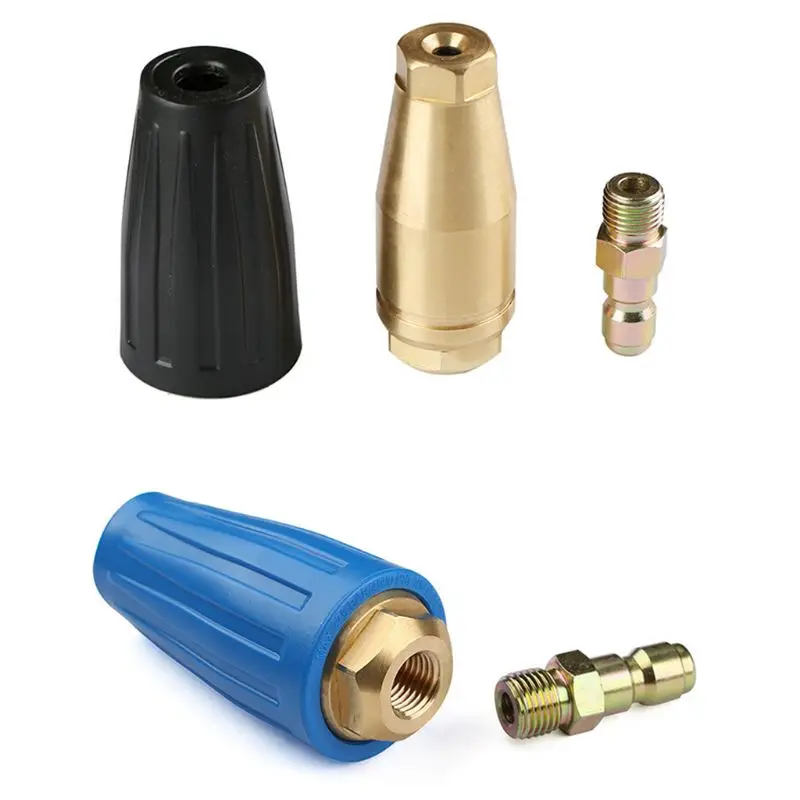 

360 Rotating Turbo Nozzle High Pressure Washer 3600PSI with 1/4 Quick Connector Car Washer Car Wash & Maintenance