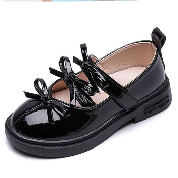 

Black patent leather loafers girls casual shoes children tenis summer 2020 new arrival formal dress shoes toldder sneakers