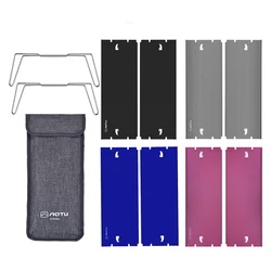 Aluminum Alloy Camping Portable Table Waterproof Ultra-Light Portable Folding Small Table Mini Outdoor Table Small Volume